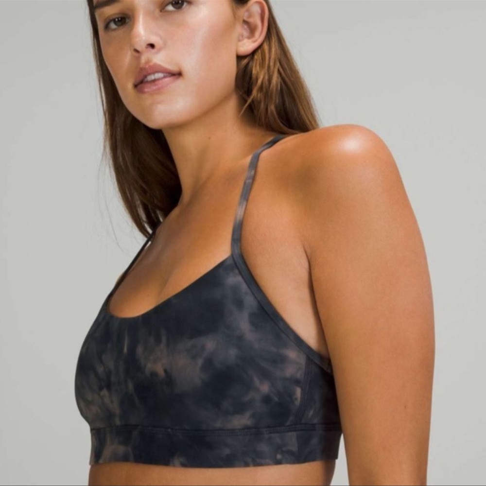 Lululemon Flo Bra Diamond Dye Size 6